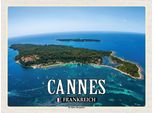 Vianmo Insegna In Legno 30X40 Cm Cannes Frankreich Ile Sainte-Marguerite