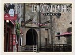 Vianmo Insegna In Legno 30X40 Cm Le Mont-Saint-Michel Frankreich KöNigstor