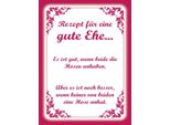 Vianmo Insegna In Legno 40X30 Cm Rezept FüR Eine Gute Ehe