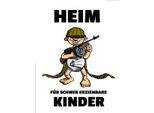 Vianmo Insegna In Legno 40X30 Cm Heim FüR Schwer Erziehbare Kinder
