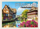 Vianmo Insegna In Legno 30X40 Cm Strasbourg Frankreich La Petite France