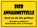 Vianmo Insegna In Legno 30X40 Cm Alkohol Bier Annahmestelle GeöFfnet