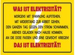 Vianmo Insegna In Legno 30X40 Cm Was Ist ElektrizitäT