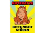 Vianmo Insegna In Legno 40X30 Cm Nutzkatze Bitte Nicht StöRen