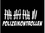Vianmo Insegna In Legno 30X40 Cm Strichliste Polizeikontrollen Schwarzes