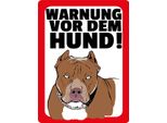 Vianmo Insegna In Legno 40X30 Cm Warnung Vor Dem Hund