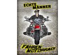 Vianmo Insegna In Legno 40X30 Cm Echte MäNner Fahren Motorrad