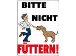 Vianmo Insegna In Legno 40X30 Cm Tiere Bitte Nicht FüTtern Hund