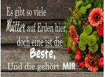 Vianmo Insegna In Legno 30X40 Cm Es Gibt Viele MüTter Doch Eine