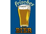 Vianmo Insegna In Legno 40X30 Cm Frisches Bier Bierglas