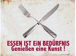 Vianmo Insegna In Legno 30X40 Cm Essen Ist Ein BedüRfnis