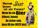 Vianmo Insegna In Legno 30X40 Cm Pinup Warum Bier Besser Ist Als Frauen