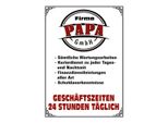 Vianmo Insegna In Legno 40X30 Cm Firma Papa Gmbh 24 Std TäGlich