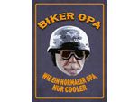 Vianmo Insegna In Legno 40X30 Cm Biker Opa Wie Ein Normaler Opa