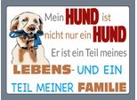 Vianmo Insegna In Legno 30X40 Cm Hund Ist Teil Meines Lebens