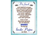 Vianmo Insegna In Legno 40X30 Cm Danke Du Bis Der Beste Papa