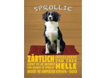 Vianmo Insegna In Legno 40X30 Cm Sprollie Hund ZäRtlich Und Treu