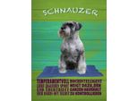 Vianmo Insegna In Legno 40X30 Cm Schnauzer Hund Temperamentvoll