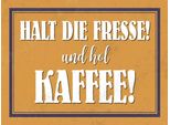 Vianmo Insegna In Legno 30X40 Cm Halt Die Fresse Und Hol Kaffee