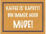 Vianmo Insegna In Legno 30X40 Cm Kaffee Ist Kaputt Bin MüDe