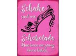 Vianmo Insegna In Legno 40X30 Cm Schuhe Sind Wie Schokolade