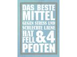 Vianmo Insegna In Legno 40X30 Cm Das Beste Mittel Gegen Stress