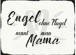 Vianmo Insegna In Legno 30X40 Cm Engel Ohne FlüGel Mama Herz