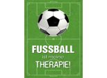 Vianmo Insegna In Legno 40X30 Cm Fussball Ist Meine Therapie