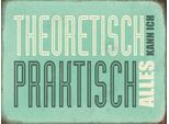 Vianmo Insegna In Legno 30X40 Cm Retro Theoretisch Praktisch Kann Alles