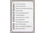 Vianmo Insegna In Legno 40X30 Cm Mama Familienmanagerin Freundin
