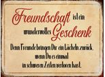 Vianmo Insegna In Legno 30X40 Cm Freundschaft Ist Ein