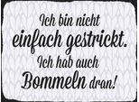 Vianmo Insegna In Legno 30X40 Cm Ich Bin Nicht Einfach Gestrickt