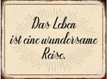 Vianmo Insegna In Legno 30X40 Cm Das Leben Ist Wundersame