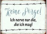 Vianmo Insegna In Legno 30X40 Cm Keine Sorge Ich Nerve Die Ich Mag