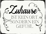 Vianmo Insegna In Legno 30X40 Cm Zuhause Ist Kein Ort Sondern Ein