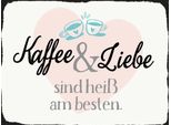 Vianmo Insegna In Legno 30X40 Cm Kaffee Und Liebe Heiß Am Besten