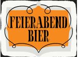 Vianmo Insegna In Legno 30X40 Cm Feierabend Bier Alkohol
