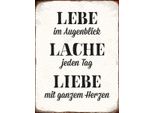 Vianmo Insegna In Legno 40X30 Cm Lebe Lache Jeden Tag Liebe