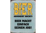 Vianmo Insegna In Legno 40X30 Cm Bier Jammert Nicht Macht Job