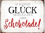 Vianmo Insegna In Legno 30X40 Cm GlüCk Nicht Kaufen Schokolade