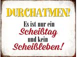 Vianmo Insegna In Legno 30X40 Cm Nur ScheißTag Kein ScheißLeben