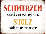 Vianmo Insegna In Legno 30X40 Cm Schmerzen Solz HäLt FüR Immer