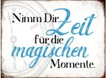 Vianmo Insegna In Legno 30X40 Cm Nimm Zeit FüR Magische Momente