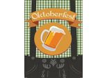 Vianmo Insegna In Legno 40X30 Cm Alkohol Bier