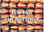 Vianmo Insegna In Legno 30X40 Cm Ich Bin Ein Berliner