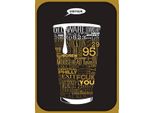Vianmo Insegna In Legno 40X30 Cm Shotgun Dosenstechen Bier
