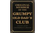 Vianmo Insegna In Legno 40X30 Cm Original Grumpy Old Dad´S Club