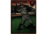 Vianmo Insegna In Legno 40X30 Cm Retro Princeton Baseball