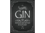 Vianmo Insegna In Legno 40X30 Cm Alkohol Gin Best Ingredients Scotland
