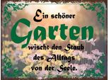Vianmo Insegna In Legno 30X40 Cm SchöNer Garten Wischt Den Staub